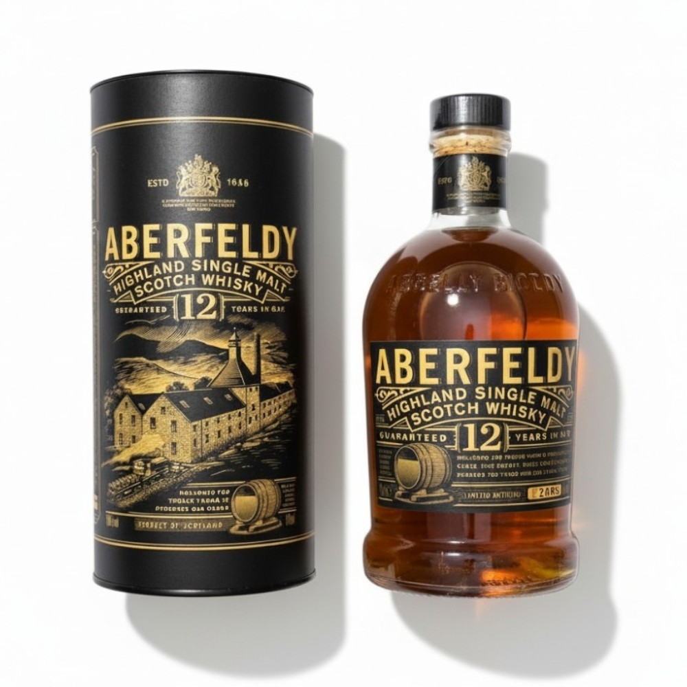 WHISKY SINGLE MALT ABERFELDY 12 YEARS