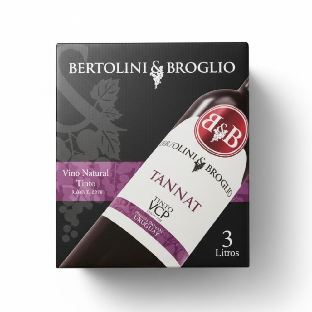 VINO BAG IN BOX BERTOLINI BROGLIO TANNAT