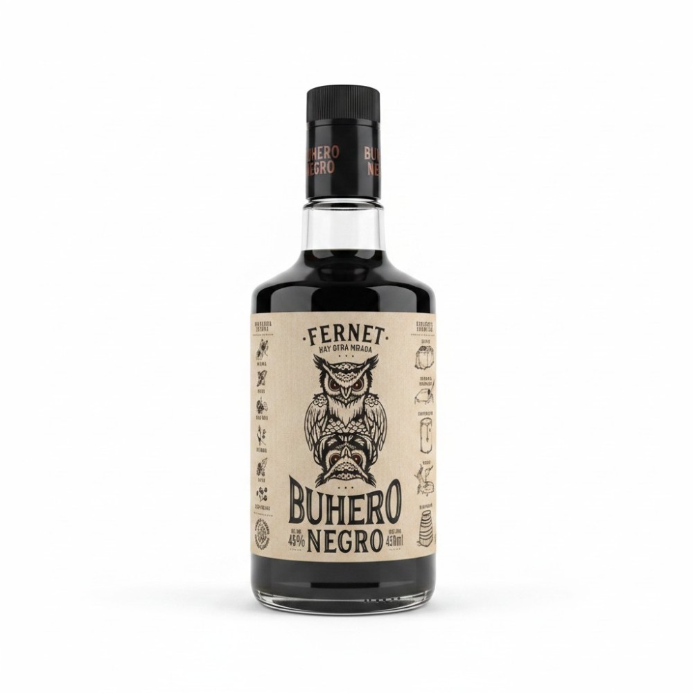 FERNET BUHERO NEGRO 450ML
