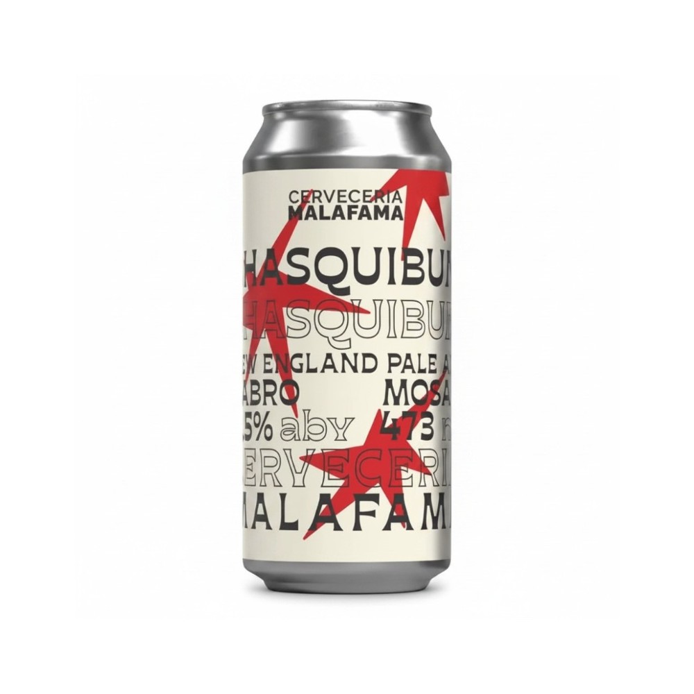 CERVEZA MALAFAMA CHASQUIBUM NEW ENGLAND PALE ALE