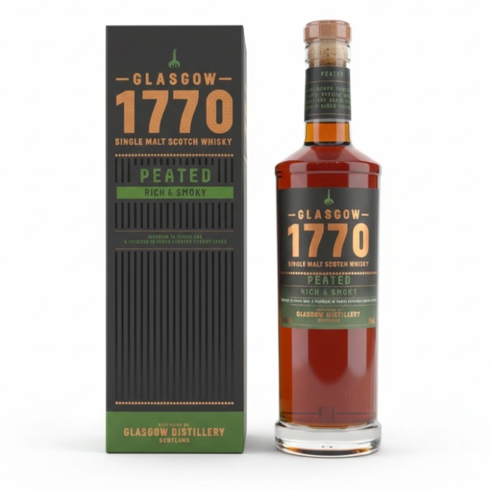 WHISKY GLASGOW PEATED SINGLE MALT