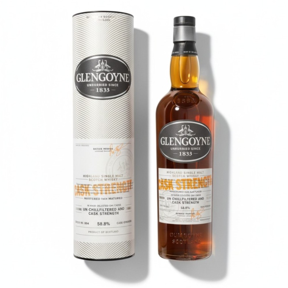 WHISKY SINGLE MALT GLENGOYNE 58.8 % CASK STRENGTH