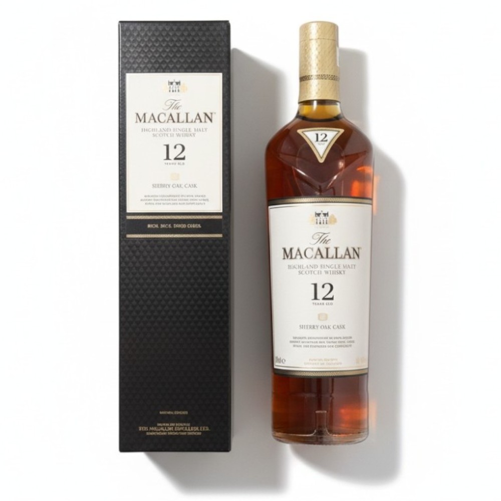 WHISKY SINGLE MALT MACALLAN SHERRY CASK 12 A�OS