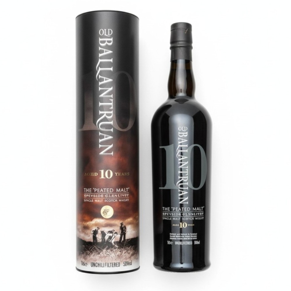 WHISKY SINGLE MALT OLD BALLANTRUAN 10 A�OS