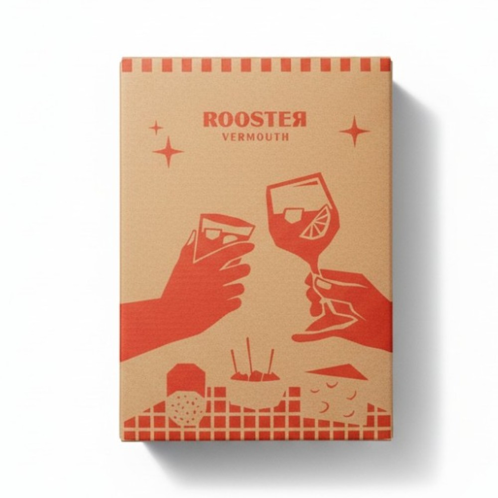 VERMOUTH ROOSTER ROSSO BAG IN BOX