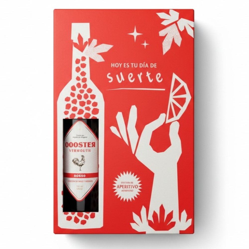 PACK VERMOUTH ROOSTER 3 BOTELLAS + 2 VASOS