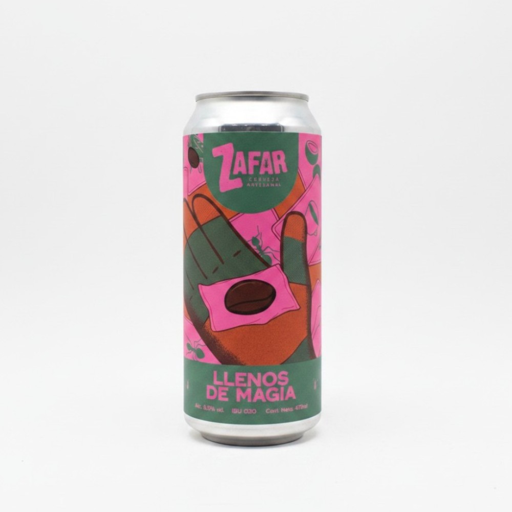 CERVEZA ZAFAR BREWING LLENOS DE MAGIA SWEET STOUT