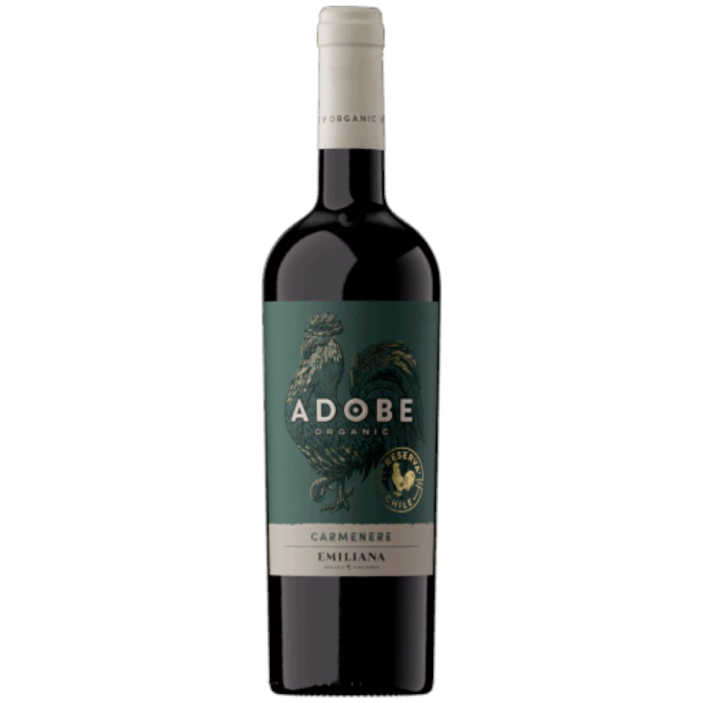 VINO EMILIANA ADOBE ORGANICO CARMENERE 