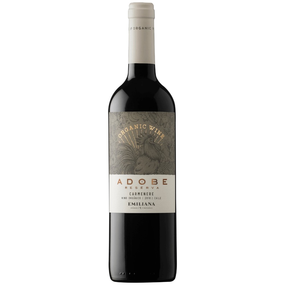 VINO EMILIANA ADOBE ORGANICO CARMENERE 