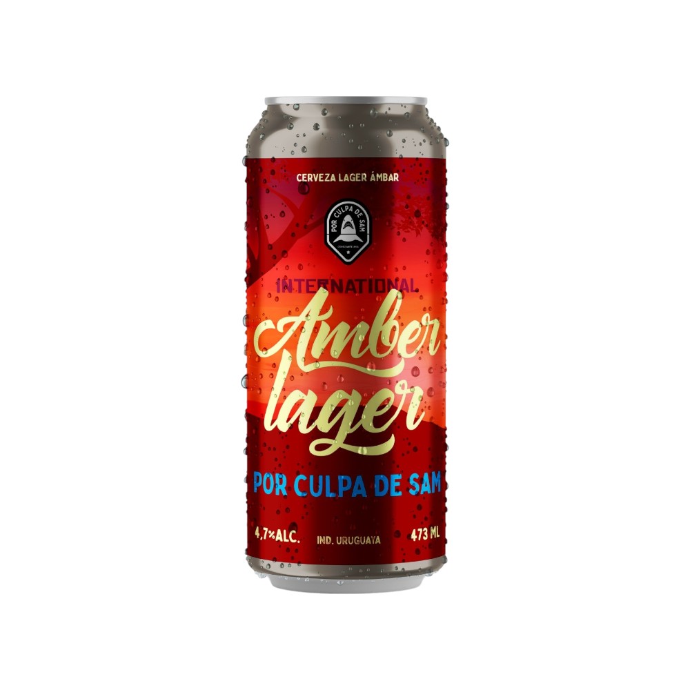 CERVEZA ARTESANAL POR CULPA DE SAM AMBER LAGER