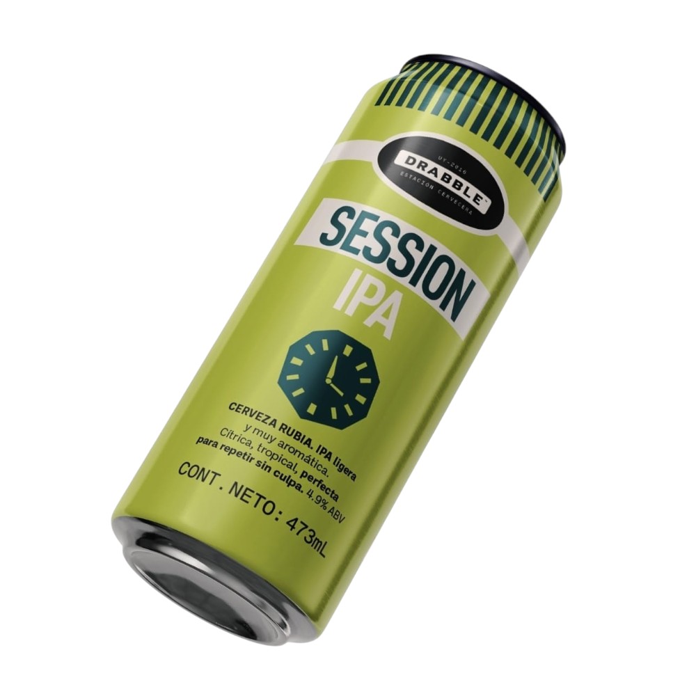 CERVEZA ARTESANAL DRABBLE SESSION IPA 