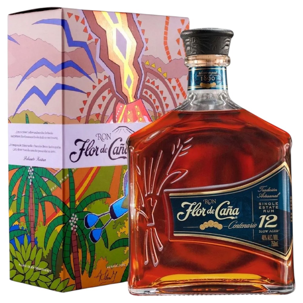 RON FLOR DE CAA 12 AOS