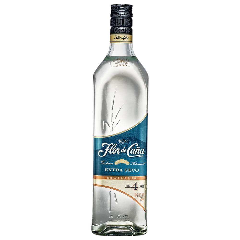 RON BLANCO EXTRA SECO FLOR DE CAA 4 AOS 