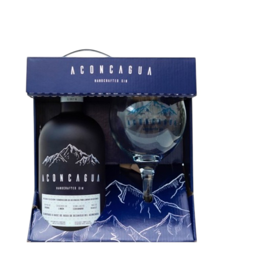 ACONCAGUA HANDCRAFTED GIN PRESENTACIN PARA OBSEQUIO