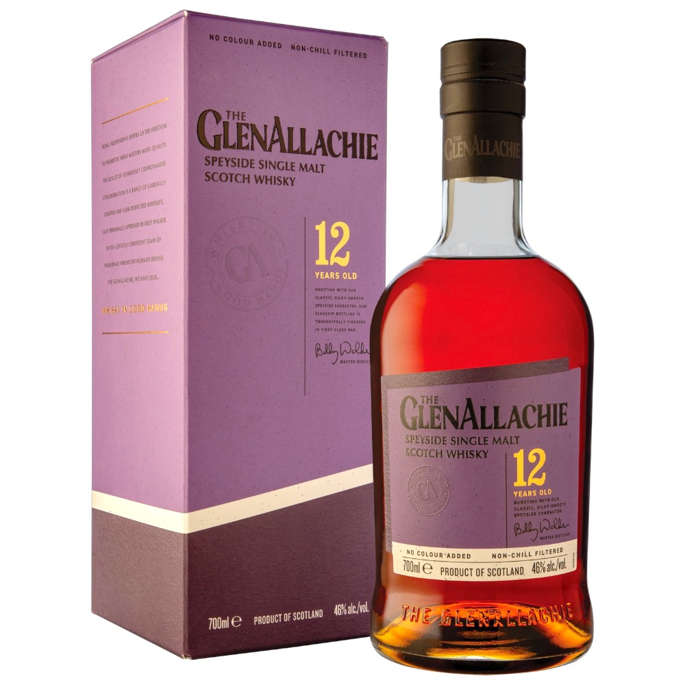 SINGLE MALT GLENALLACHIE 12 AOS