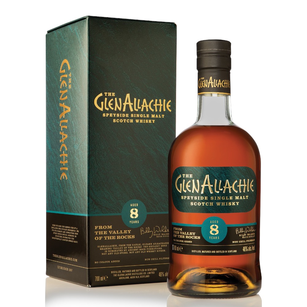 SINGLE MALT GLENALLACHIE 8 AOS
