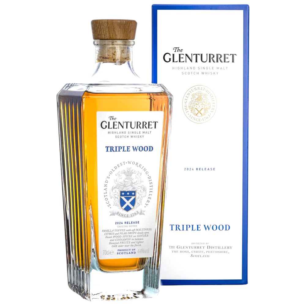 SINGLE MALT GLENTURRET TRIPLE WOOD