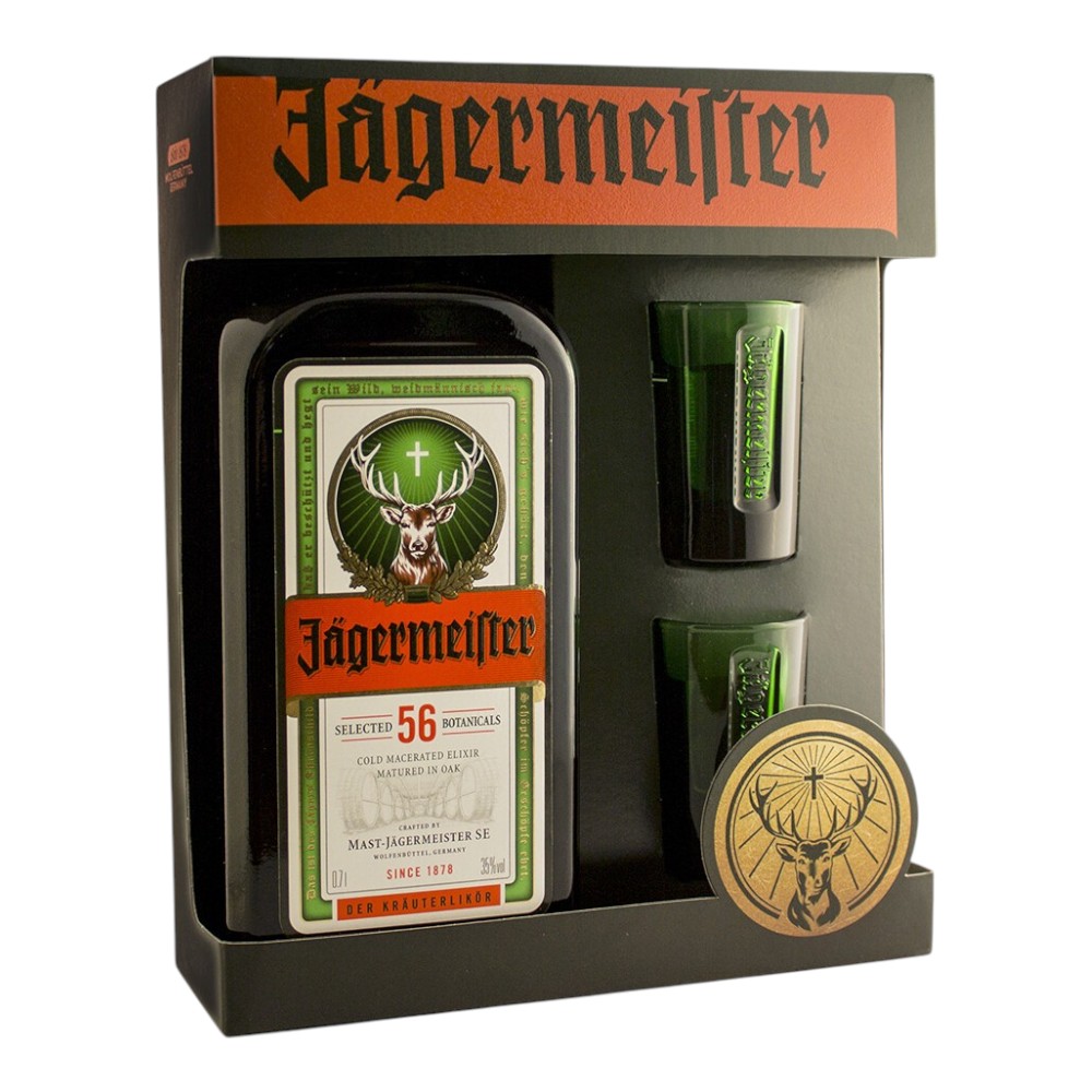 LICOR JGERMEISTER 700ML C/SHOTS