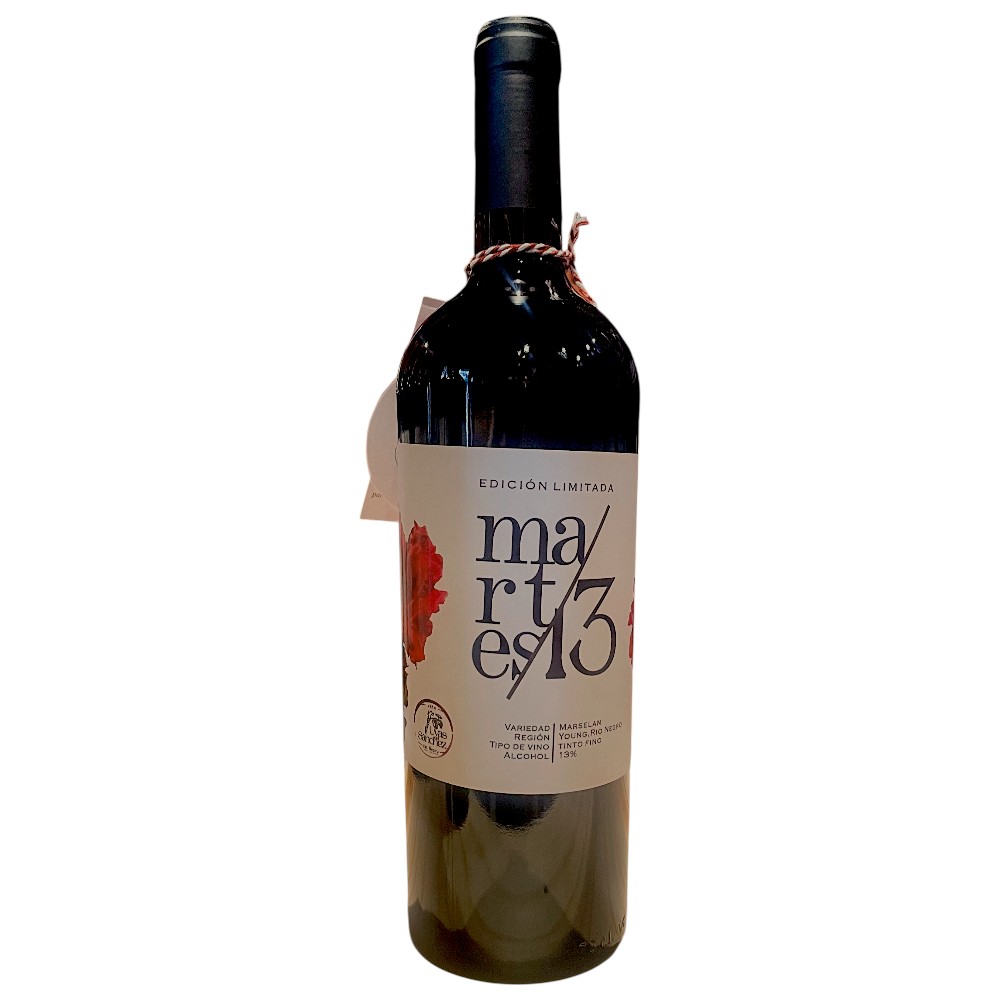 VINO MARSELAN MARTES 13 EDICION LIMITADA 
