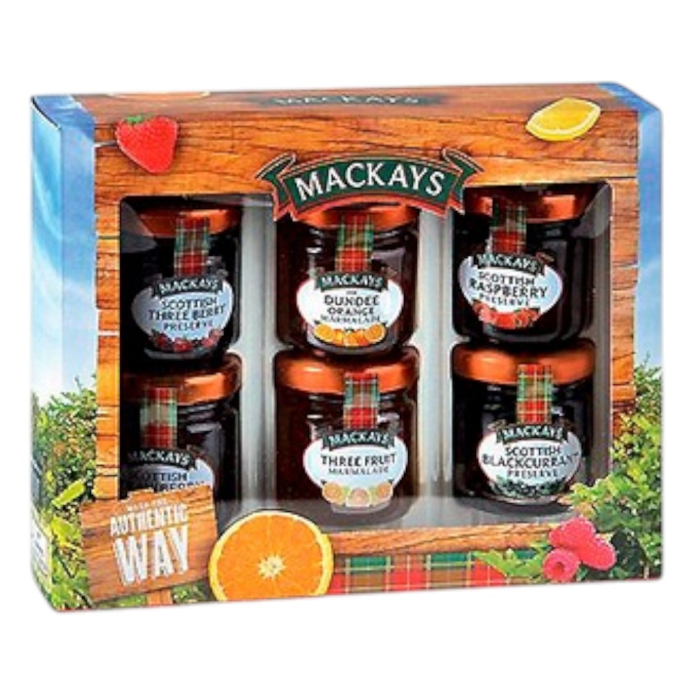 MERMELADAS MACKAYS DEGUSTACION X 6