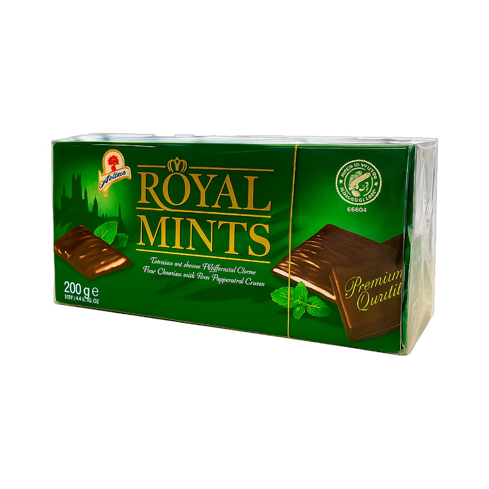 BOMBONES ROYAL MINTS 200GR