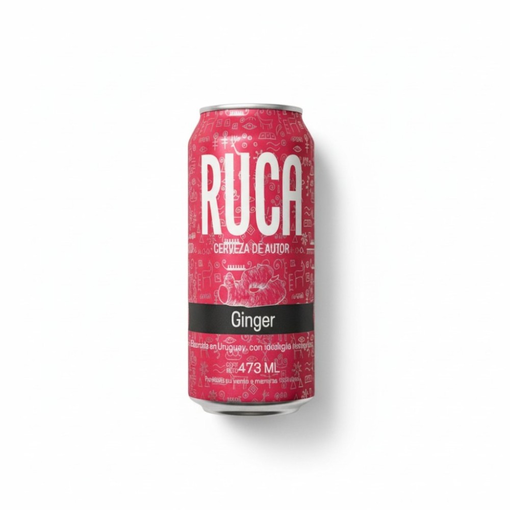 CERVEZA ARTESANAL RUCA GINGER 473ML