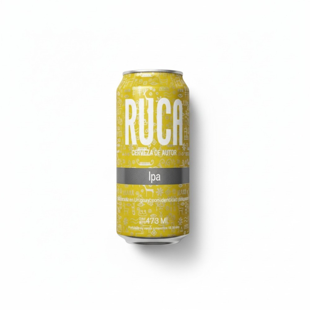 CERVEZA ARTESANAL RUCA IPA 473ML