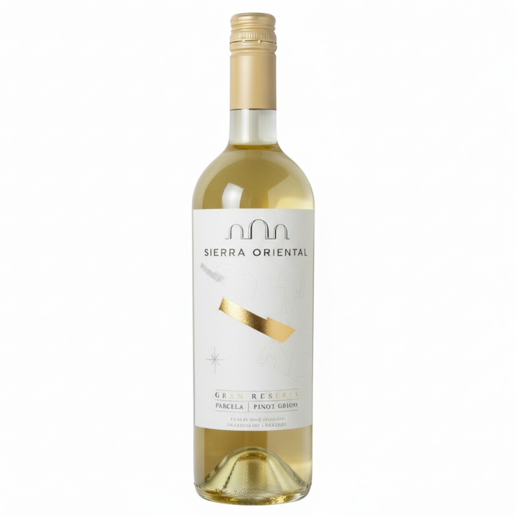 VINO SIERRA ORIENTAL GRAN RESERVA PINOT GRIGIO 750ML